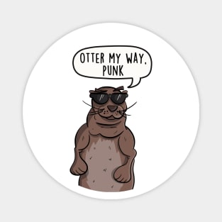 Otter my way, punk Magnet